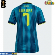 Kolumbien Luis Diaz #7 Auswärtstrikot Frauen WM 2026 Kurzarm